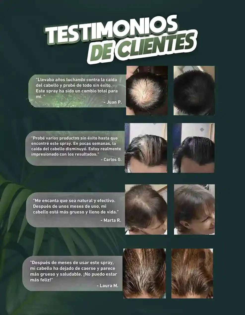 ELHOE 2x1-SPRAY CRECIMIENTO ACELERADO DEL CABELLO