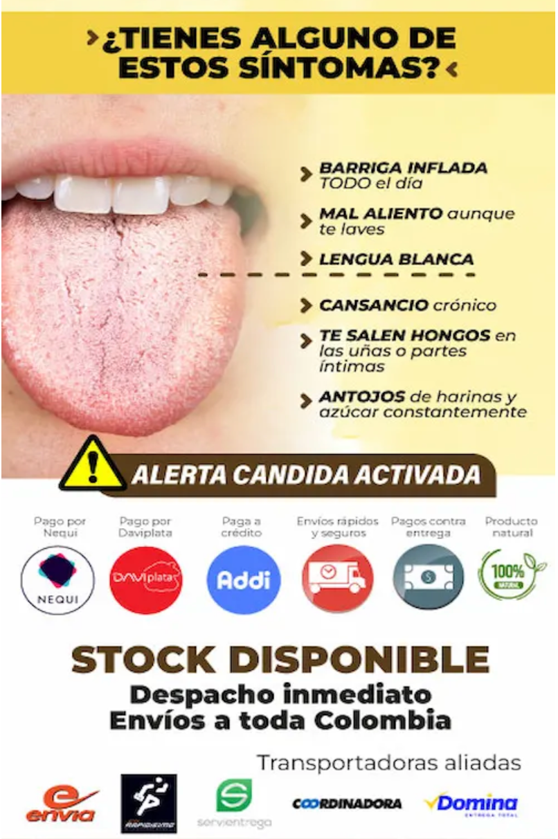CANDIDA CLEANSE 100% original  - ELIMINA TOXINAS DESDE EL PRIMER DÍA + ENVIO GRATIS 🎁