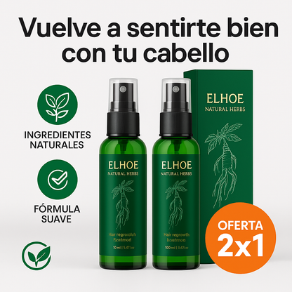 ELHOE 2x1-SPRAY CRECIMIENTO ACELERADO DEL CABELLO