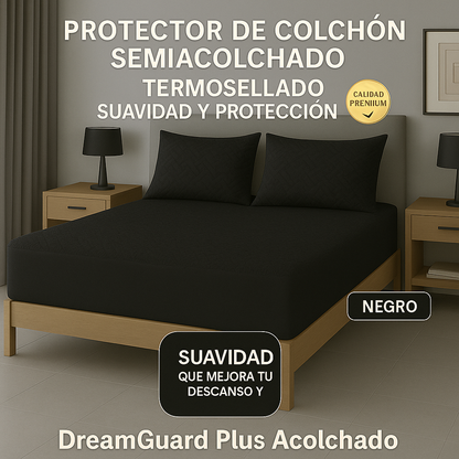 Protector De Colchón Termosellado + Fundas de almohadas