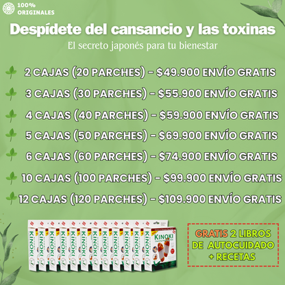 PARCHES PARA PIES CAJA x 10