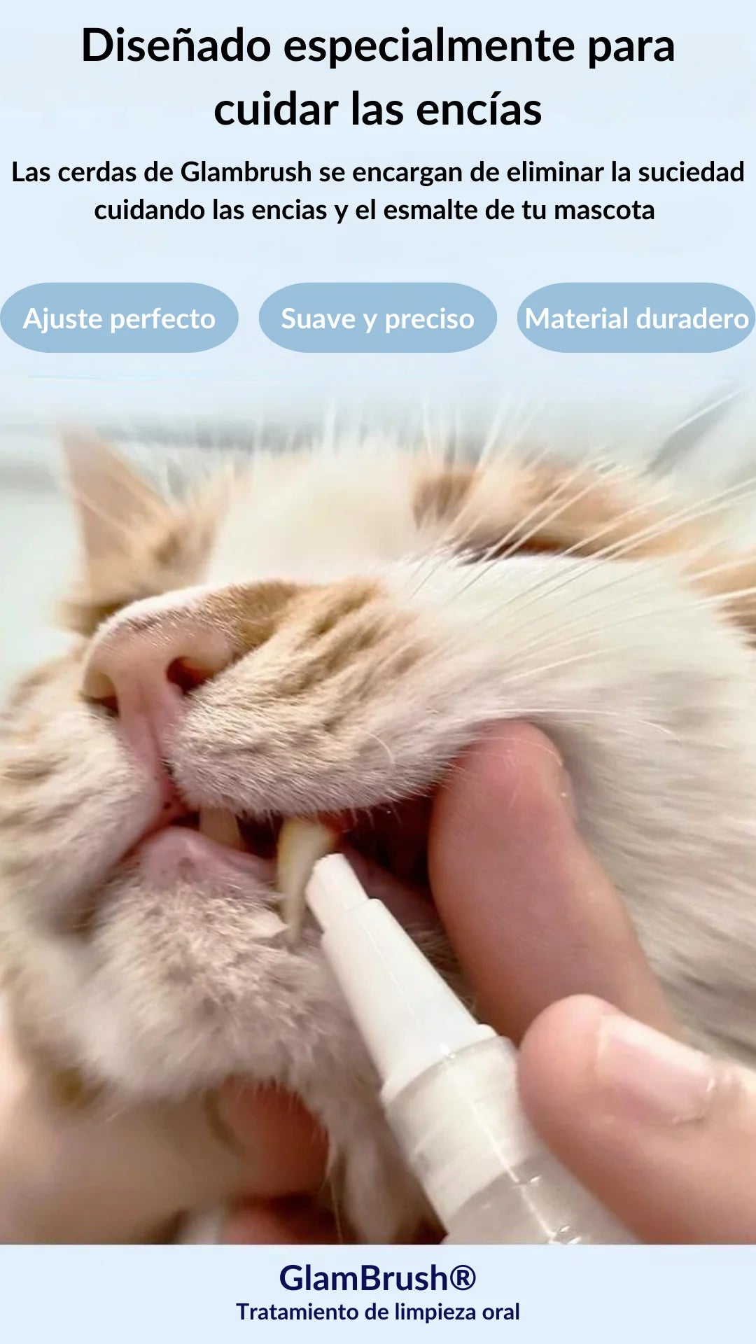 CEPILLO DENTAL LIMPIADOR MASCOTAS