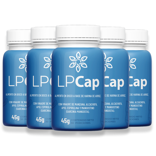 Lipocaps - 05 Frascos