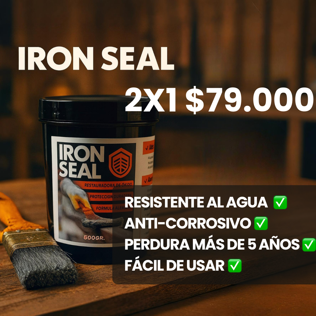 ¡Elimina el Óxido en Segundos! Iron Seal