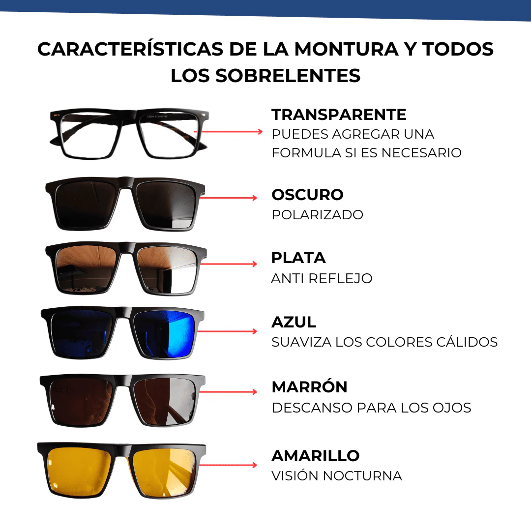 COMBO GAFAS MAGNETICAS + LIQUIDO