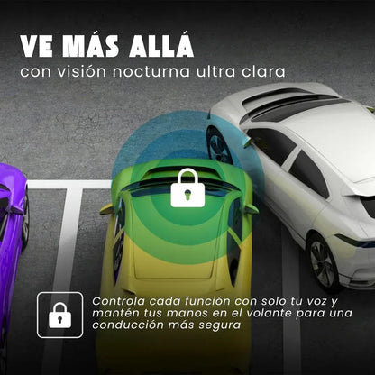 Espejo Retrovisor Doble Cámara Pantalla