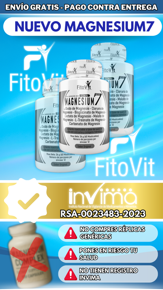 7 MAGNESIUM X60 UND FITOVIT