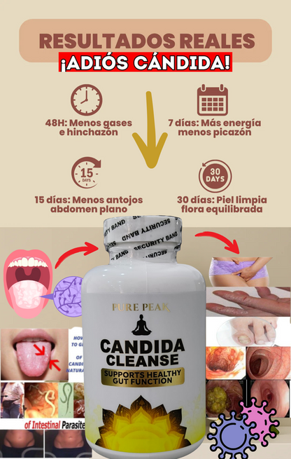 CANDIDA CLEANSE 100% original  - ELIMINA TOXINAS DESDE EL PRIMER DÍA + ENVIO GRATIS 🎁