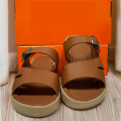 Sandalia Ortopédica Confort con Broche Ajustable