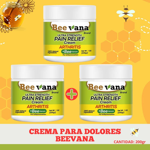 CREMA PARA LOS DOLORES x 3 BEEVANA